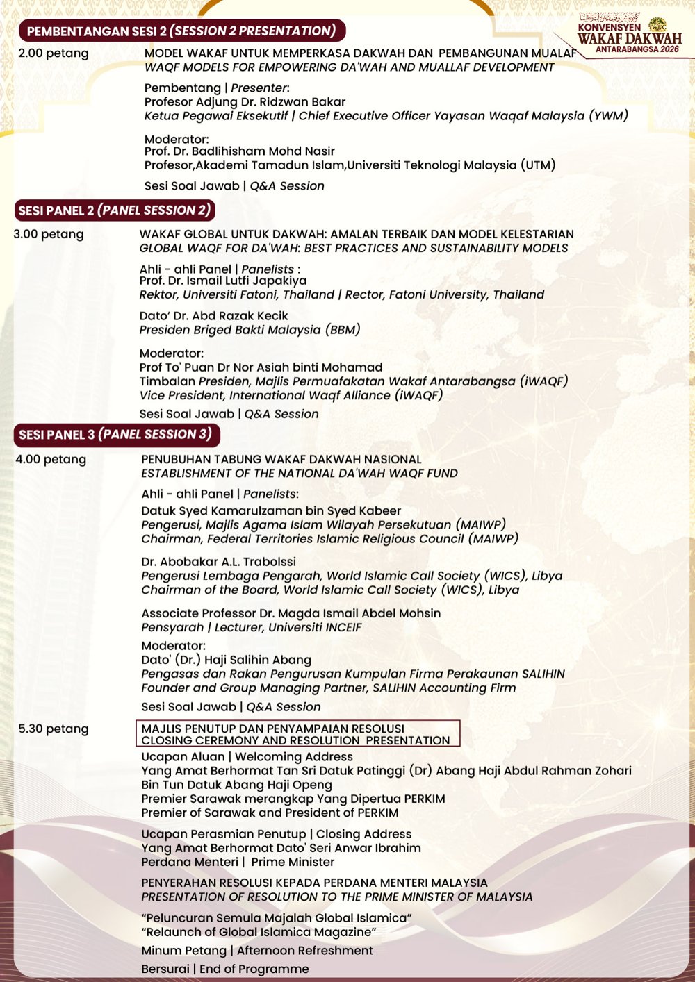 Atur Cara Program - Muka Surat 3
